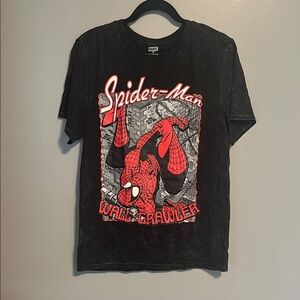 Marvel Spider-Man Graphic Black Tee
